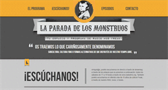 Desktop Screenshot of paradadelosmonstruos.com
